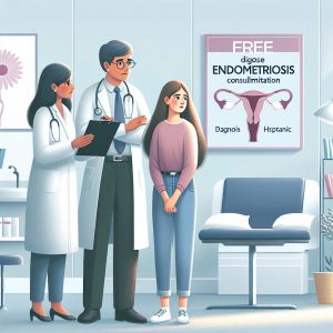 "A snapshot of the proposed free medical consultation for diagnosing endometriosis in 15-year-old girls."