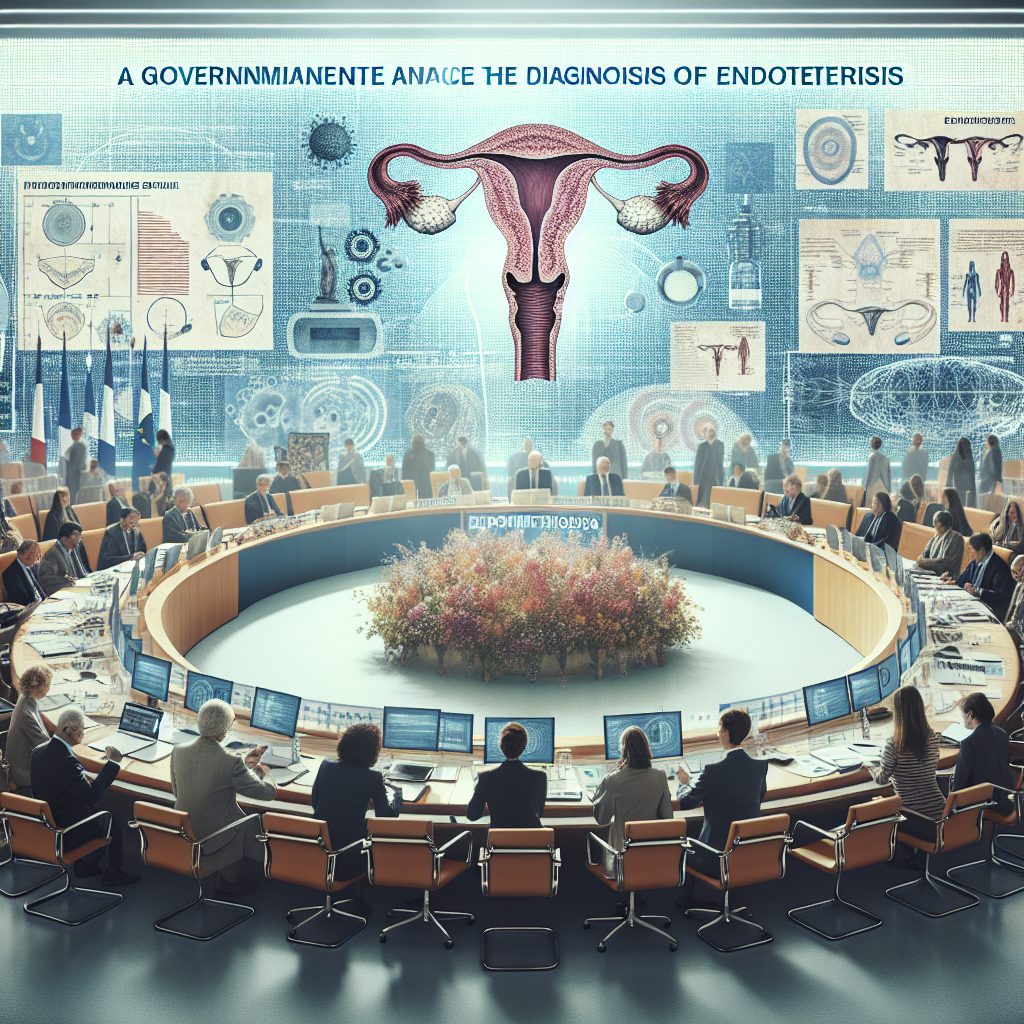 A photography of the government's ambitious plan to improve endometriosis diagnosis in France in preparation for International Women's Rights Day.