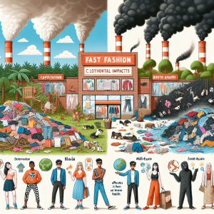 "A snapshot of the fast fashion industry's environmental and health impacts."