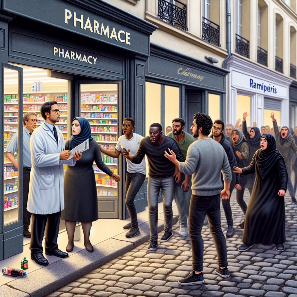 "A snapshot of the escalating violence against pharmacists in France."