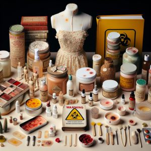 "A photography of homemade cosmetics reveals the hidden risks of DIY beauty products."