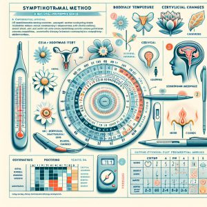 A photography of the intricate process of Symptothermal Method as a natural contraceptive choice.