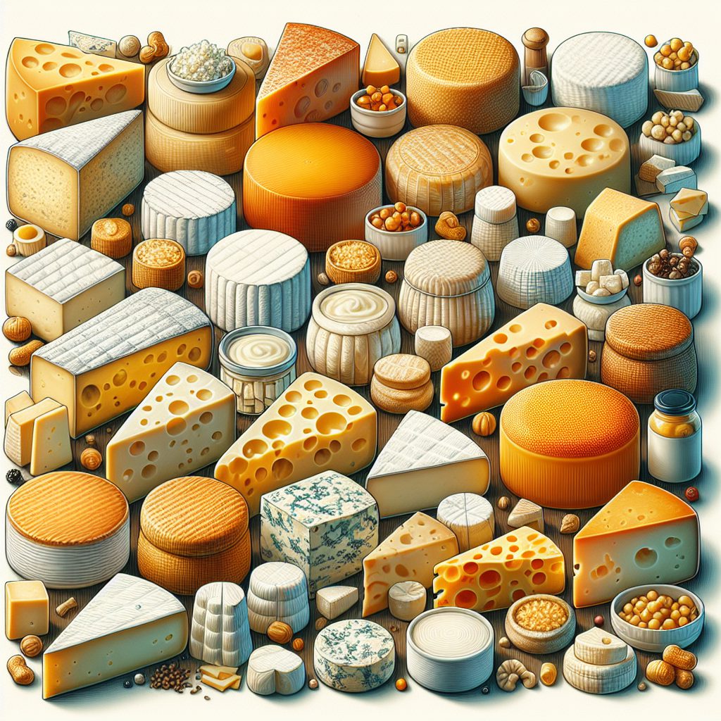 "A photograph of the recalled cheeses due to listeria contamination."